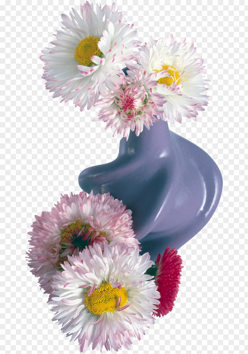 Vase Flower Bouquet Chrysanthemum Cut Flowers Floral Design PNG