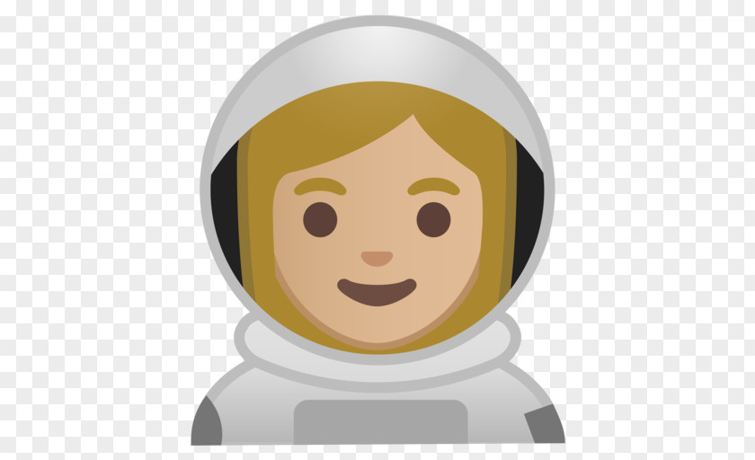 Cartoon Astronaut Emojipedia Text Messaging Woman PNG