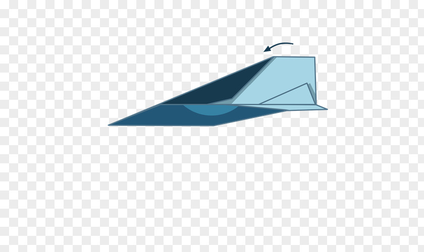 Flying Paperrplane Line Triangle PNG