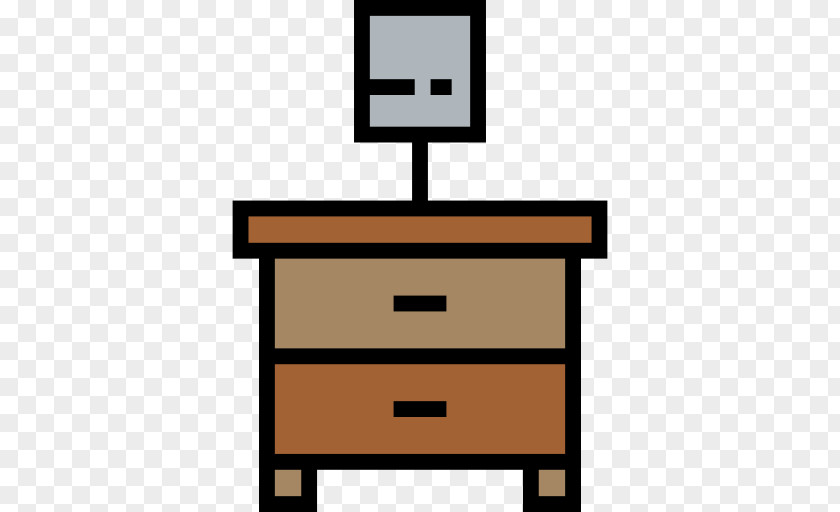 Furniture Bedside Tables Clip Art PNG