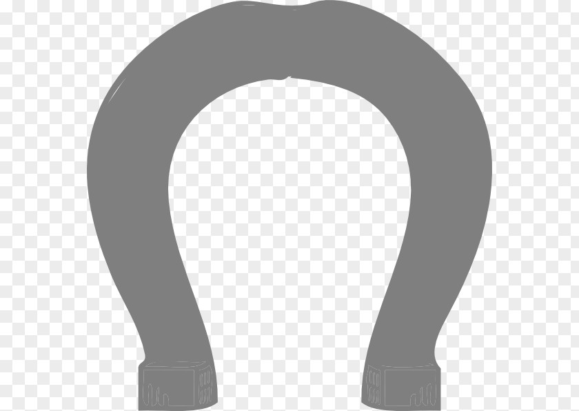 Horseshoe Template White Circle Angle PNG