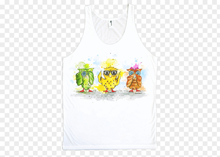 Little Owl T-shirt Hoodie Clothing Sleeveless Shirt PNG