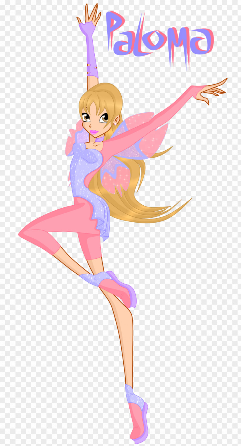 Winx Magic Fairy Art Dance PNG