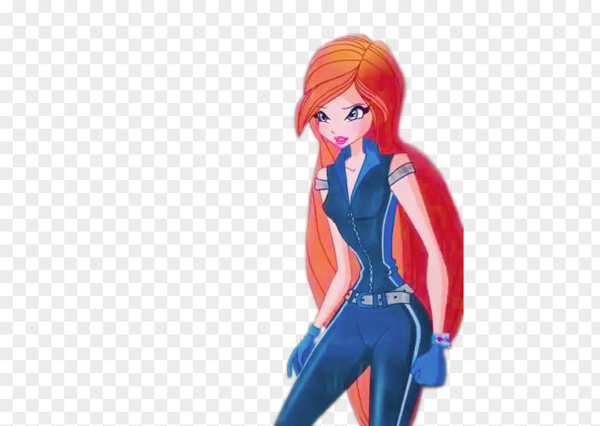 Winx Wow Cobalt Blue Figurine Character PNG