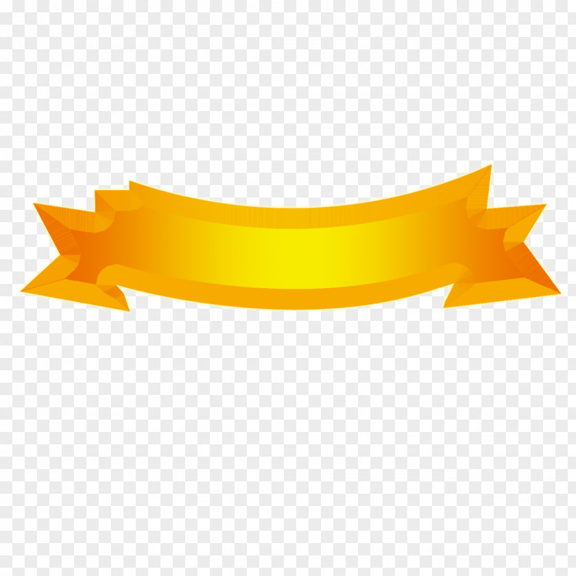 Yellow Ribbon PNG