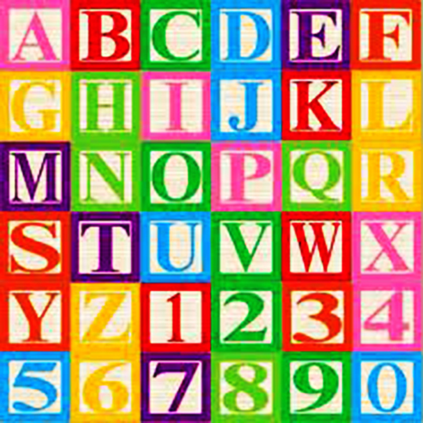 Alphabet Toy Block Letters Clip Art PNG