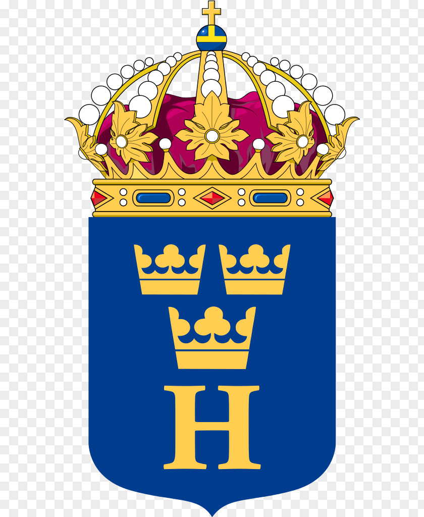 Bra Coat Of Arms Sweden Flag Three Crowns PNG