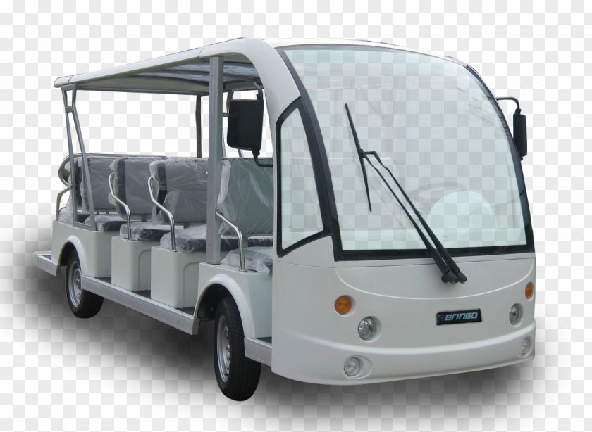 Bus Service Electric Vehicle Compact Van Transport PNG