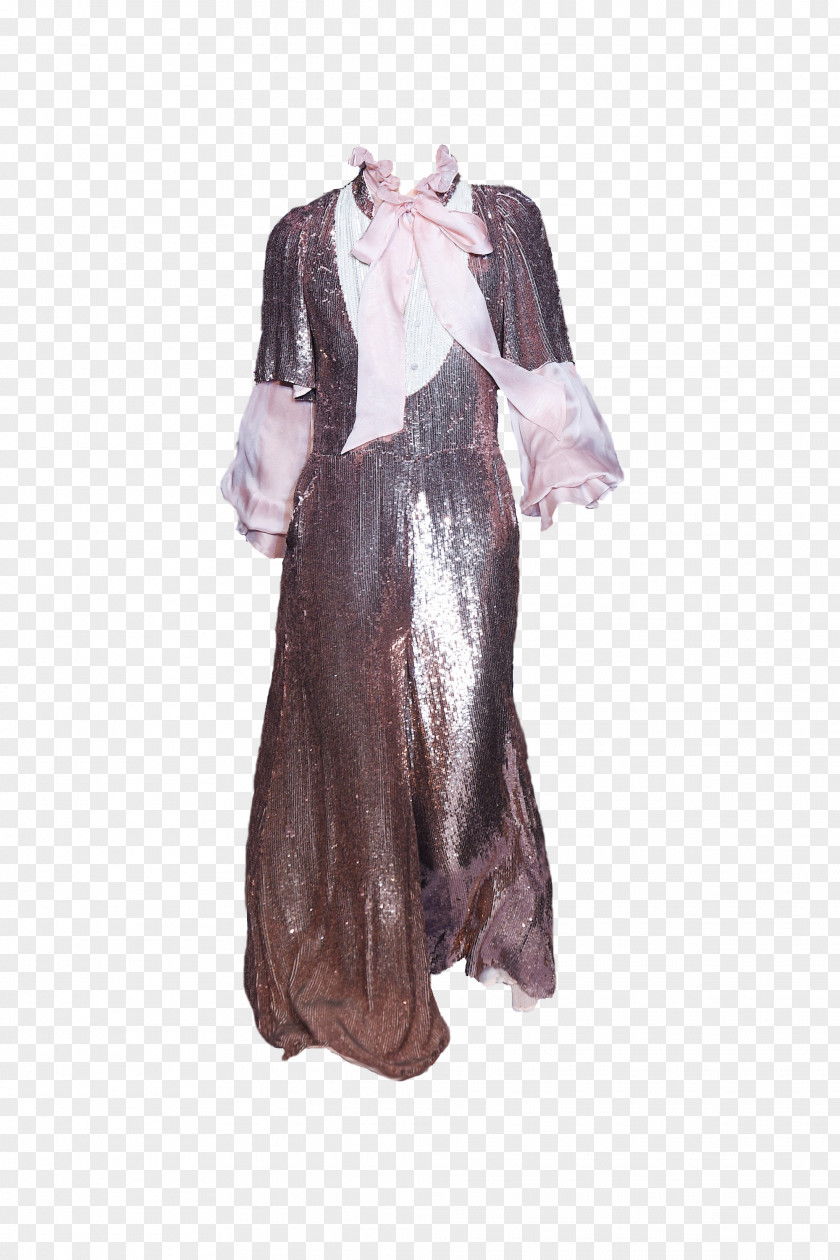 Dress Robe Costume Design PNG