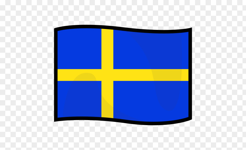 Flag Of Sweden Emoji Patch PNG