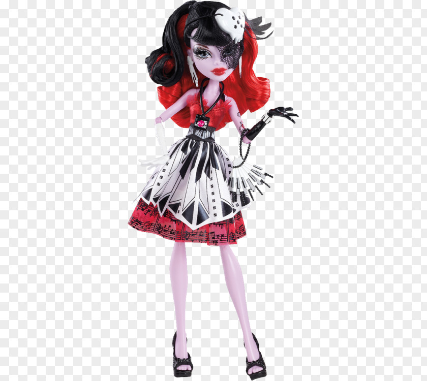 Gila Monster High: Ghoul Spirit Doll High Frights, Camera, Action! Elissabat Toy PNG