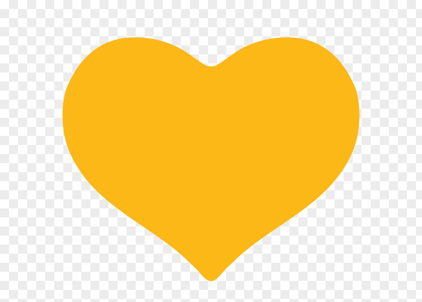 Gold Heart Yellow Emoji Clip Art PNG