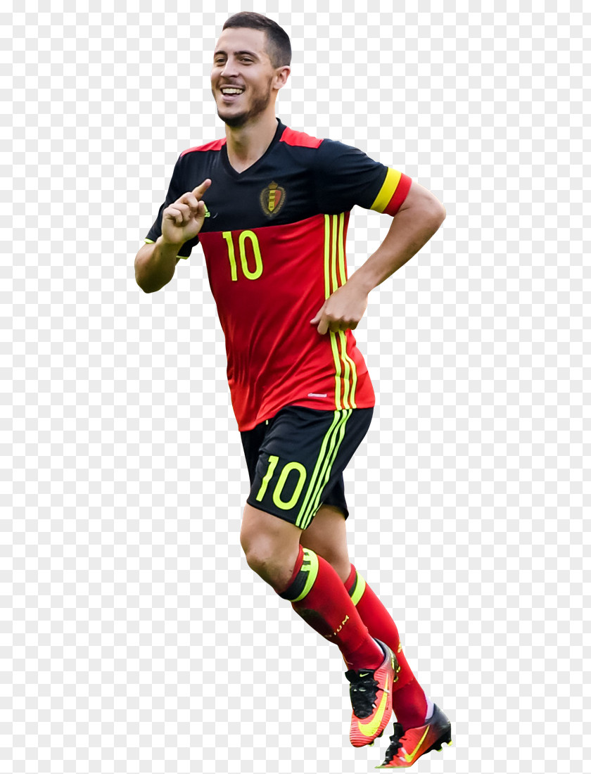 Hazard Belgium Eden National Football Team Soccer Player Jersey PNG