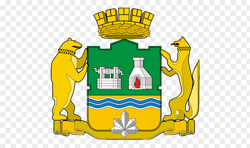 Yekaterinburg Russia Asia Gerb Herb Jekaterynburga Coat Of Arms Flaga Екатеринбургская городская дума PNG