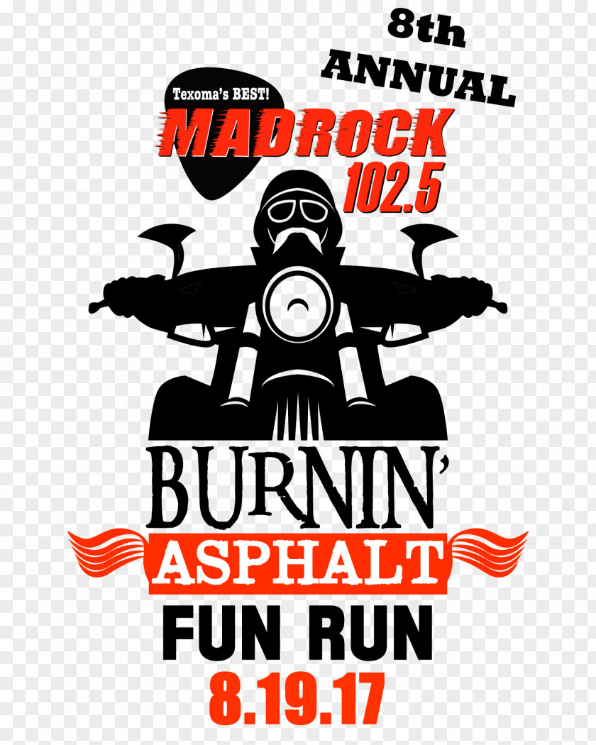 Fun Run Logo Motorcycle Club Wall Decal Harley-Davidson PNG