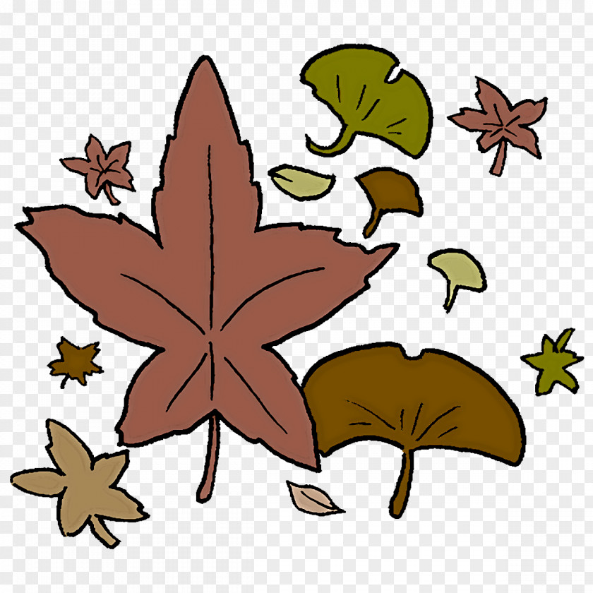 Leaf Flower Pattern M-tree Tree PNG