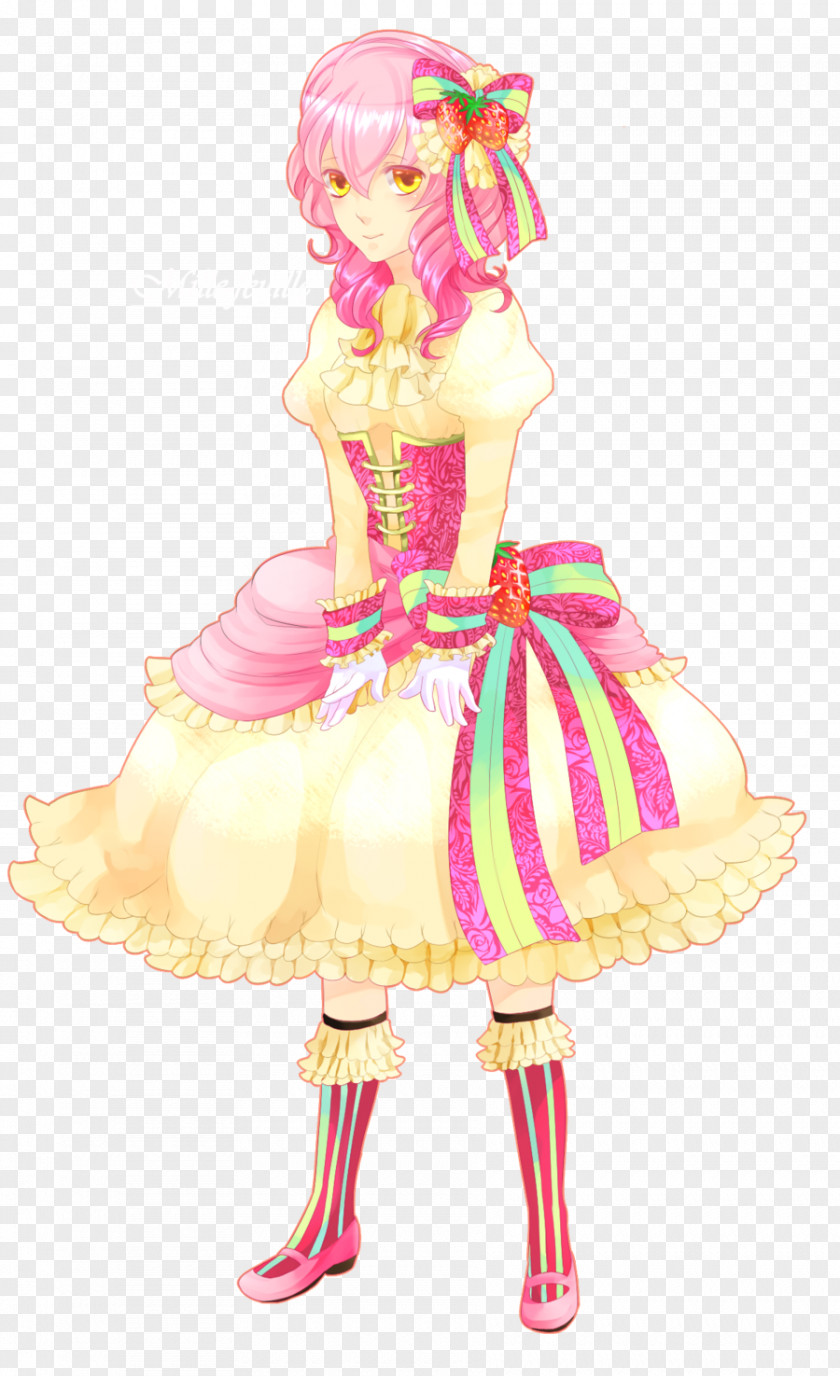Mille Feuille Costume Design Character Barbie PNG