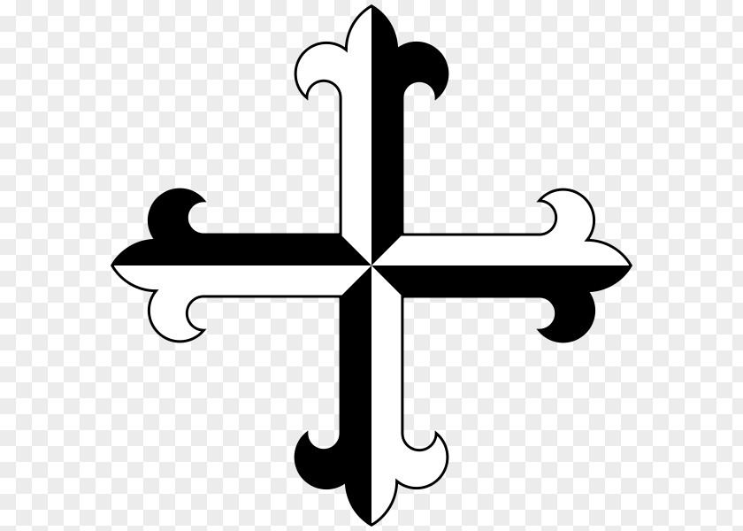 Scale Vector Dominican Order Christian Cross Third Of Saint Dominic Croce Domenicana PNG