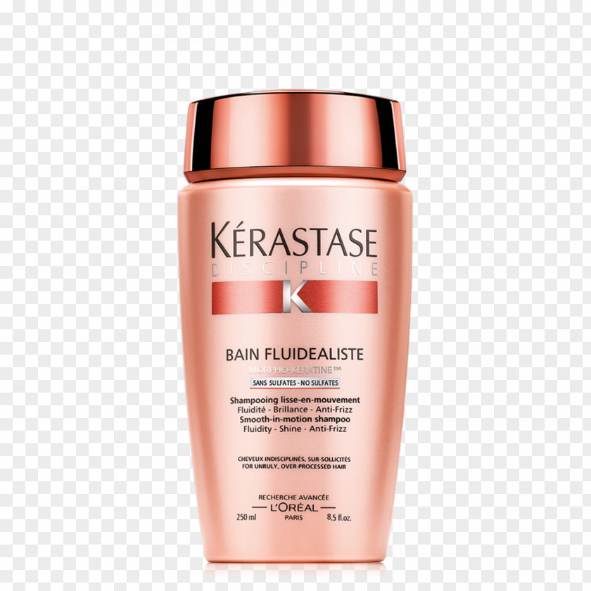 Shampoo Kérastase Discipline Bain Fluidealiste Hair Care Disciplline Fondant PNG