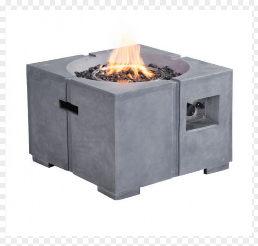 Table Fire Pit Propane Fireplace Garden Furniture PNG