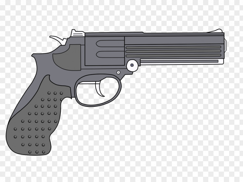 Weapon Revolver Trigger MR-412 REX Firearm Break Action PNG