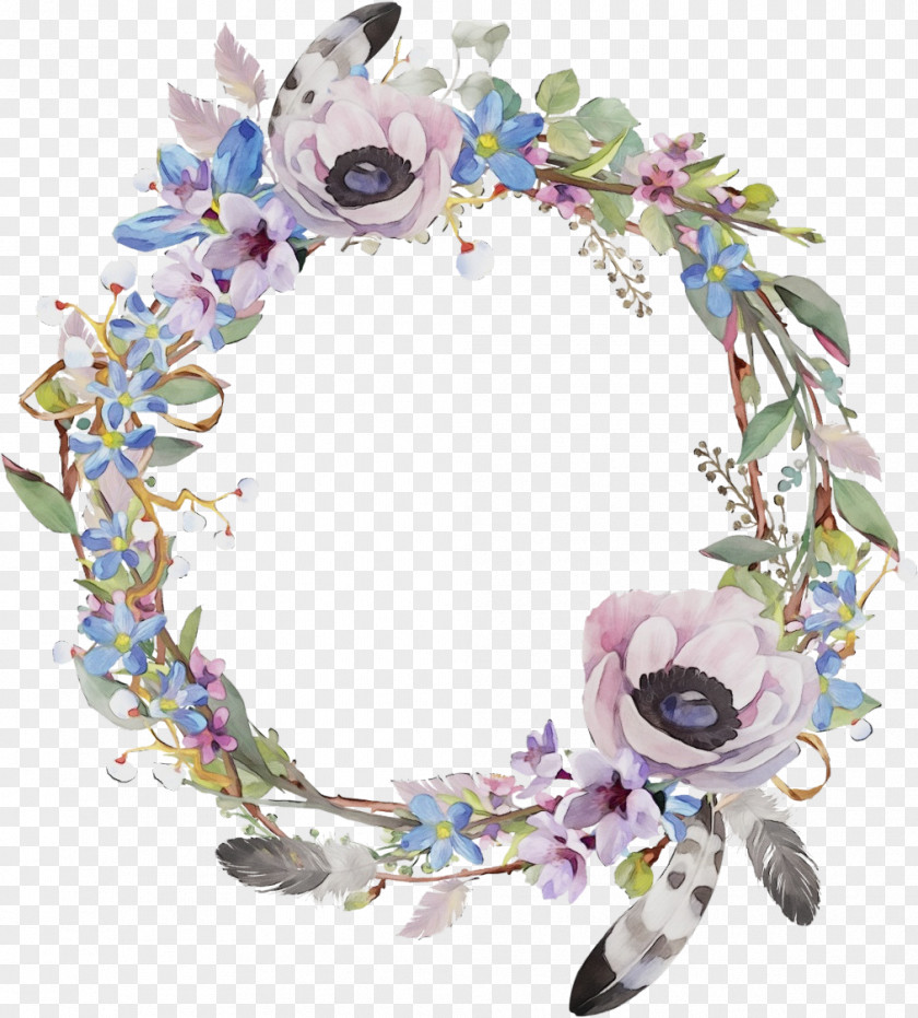 Wreath Headpiece Hair Accessory Flower Plant PNG