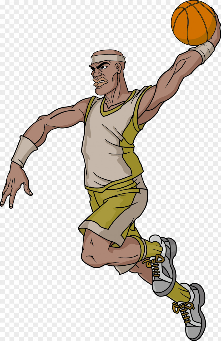 Basketball Player NBA Cartoon Character PNG