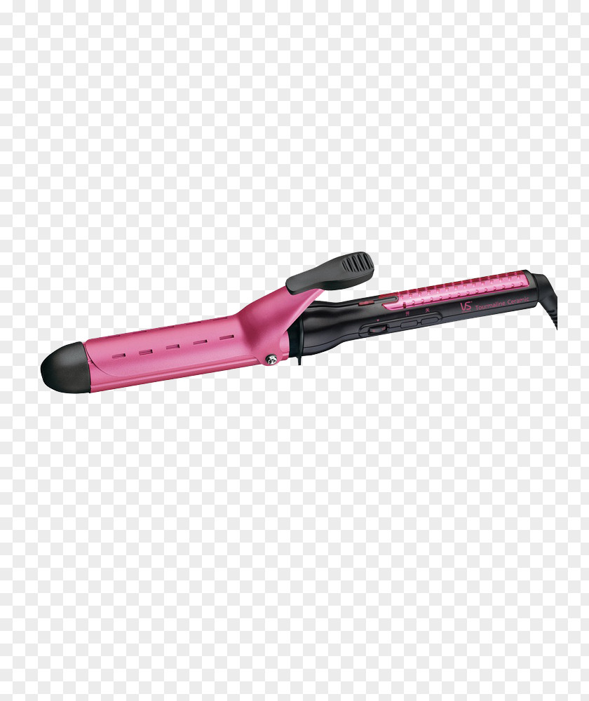 Big Curly Hair Perm Iron Comb Roller Care PNG