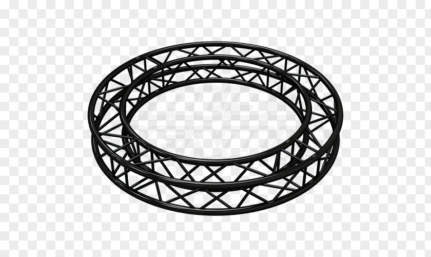 Circular Stage Truss Circle Architectural Engineering Diameter Steel PNG