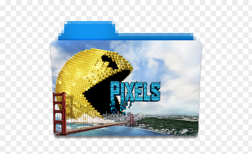 Cute Folder Icon Pac-Man Desktop Wallpaper Pixel Image PNG