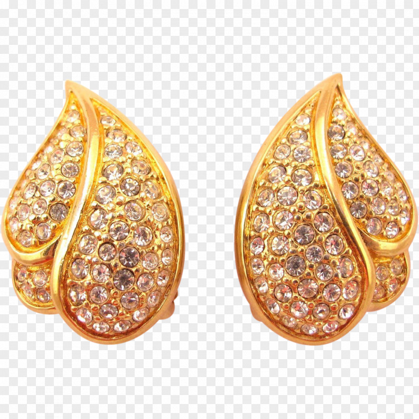 Diamond Earring Swarovski AG Imitation Gemstones & Rhinestones Bling-bling PNG