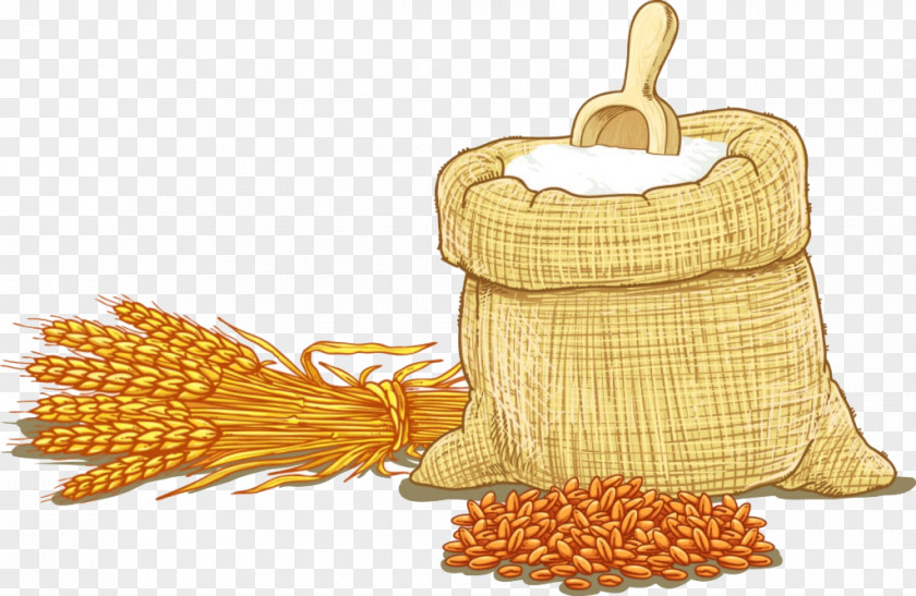 Flour Wheat Cereal Clip Art PNG