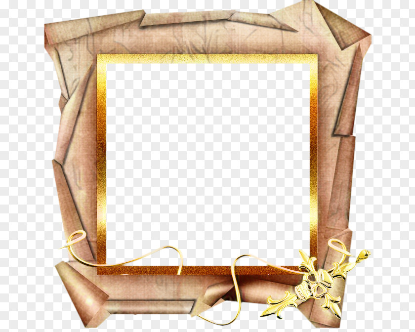 Picture Frame Wood PNG