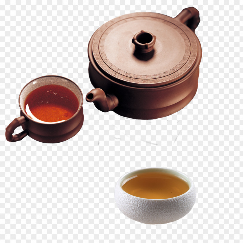 Tea Set Culture Oolong Puer PNG
