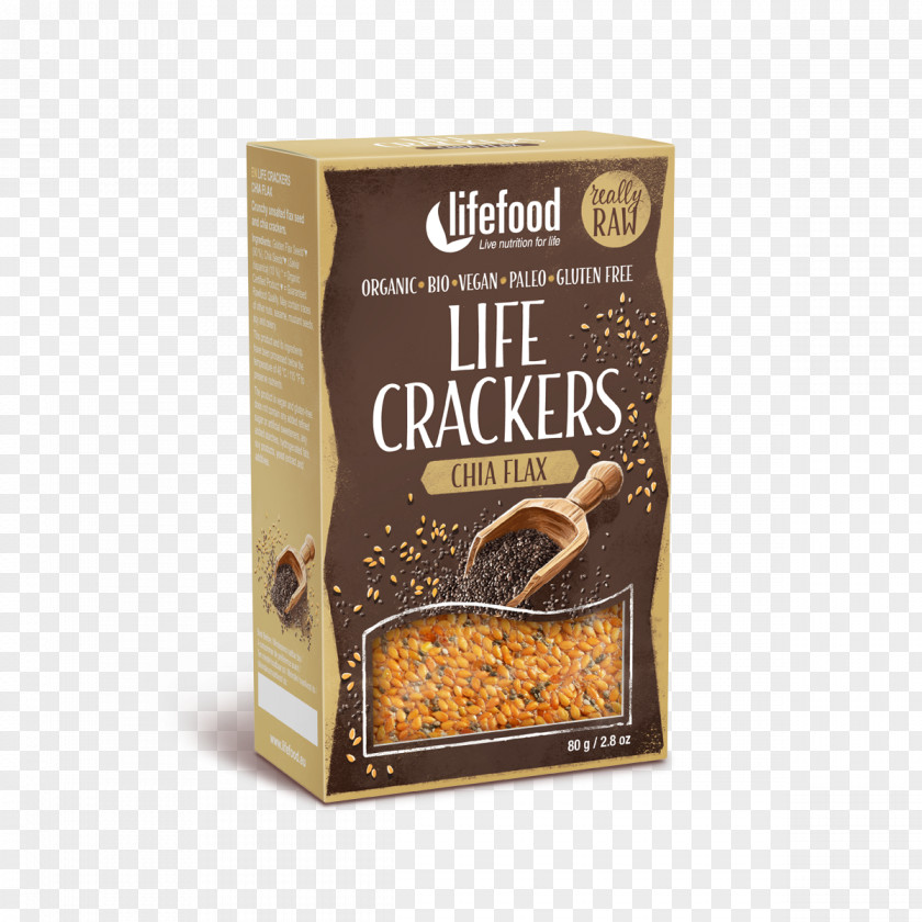Bread Organic Food Cracker Chia PNG