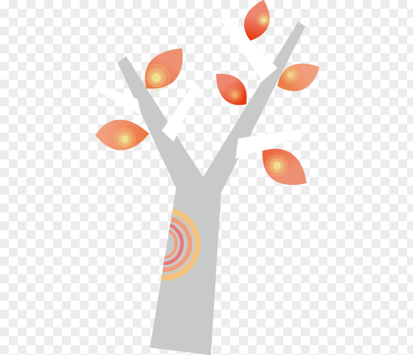 Cute Cartoon Trees Clip Art PNG