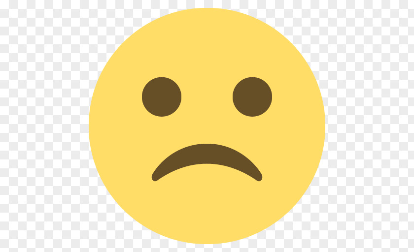Emoji Frown Emoticon Smiley Sadness PNG