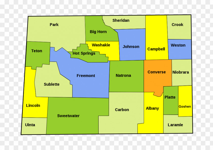 Map Laramie County, Wyoming South Dakota PNG
