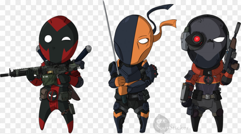 Deathstroke Deadshot Deadpool Batman DC Comics PNG