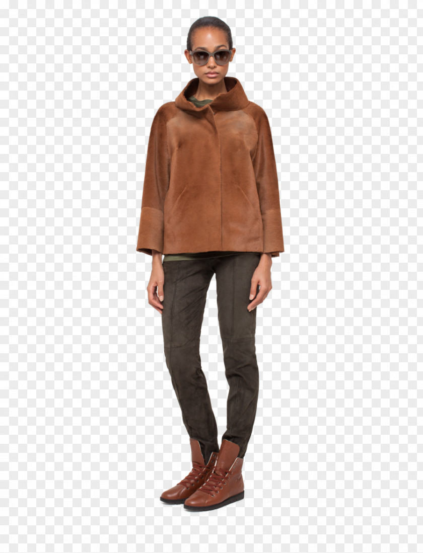 Fur Shorts Leather Jacket Neck PNG