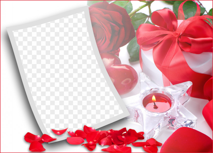 Romantic Love Photo Frame Frames Picture Desktop Wallpaper PNG