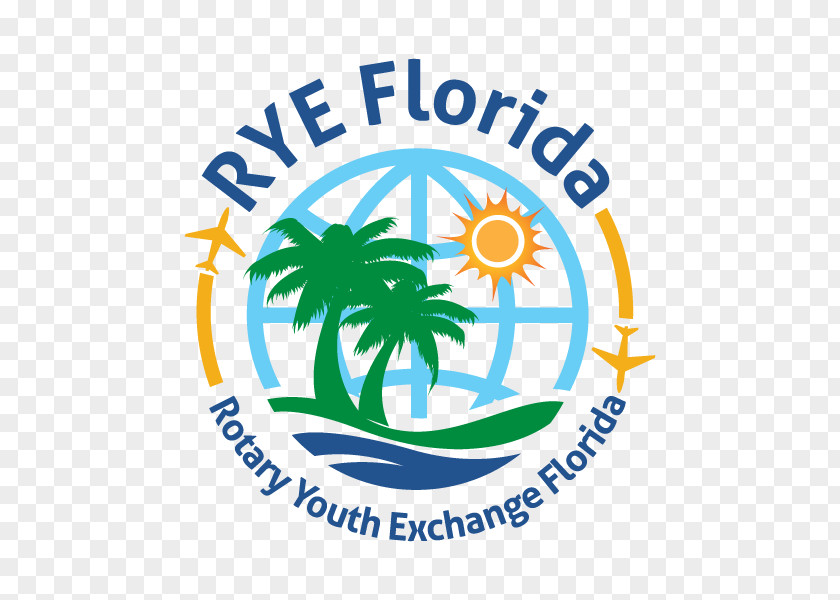 Rotary Youth Exchange Rye, Florida Logo International Student Program PNG