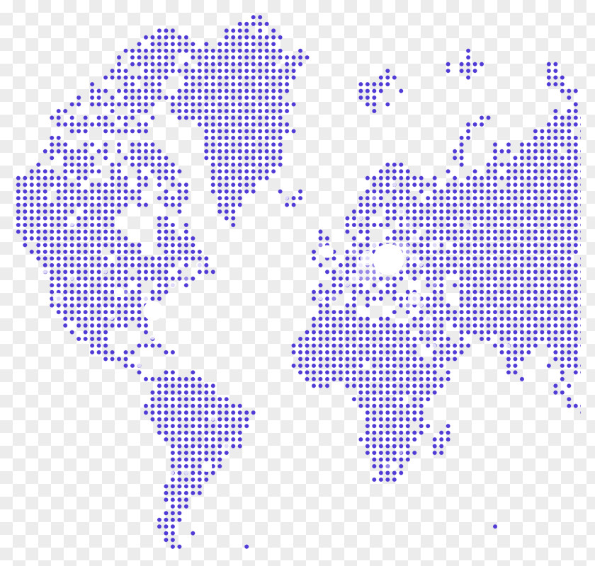 World Map Mercator Projection PNG