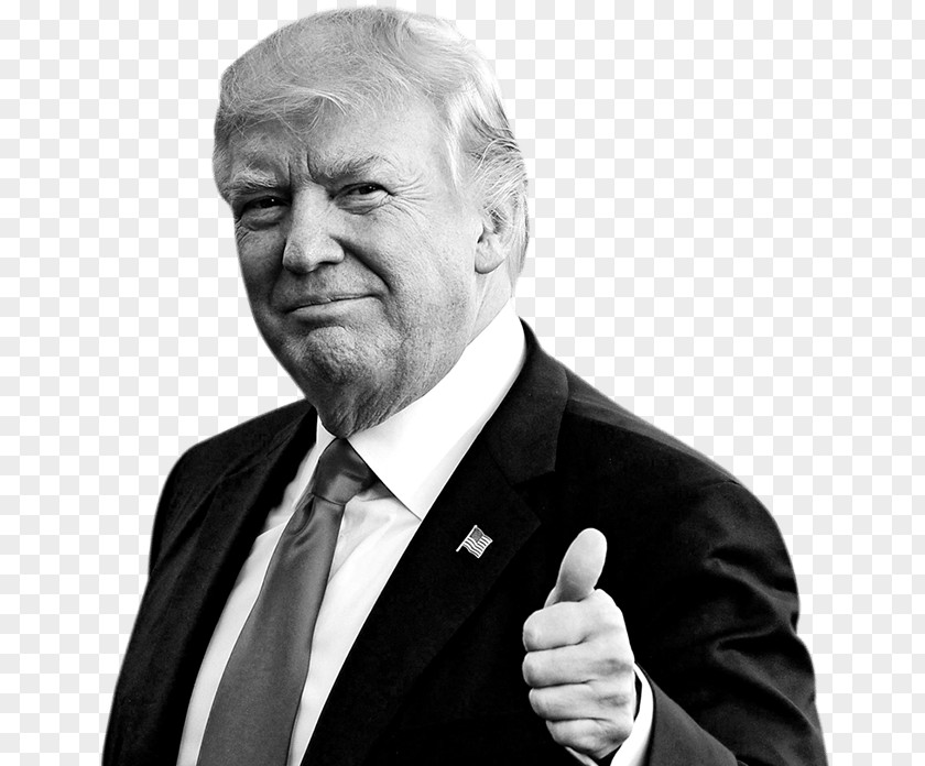 Donald Trump Thumb Signal White House President Of The United States PNG