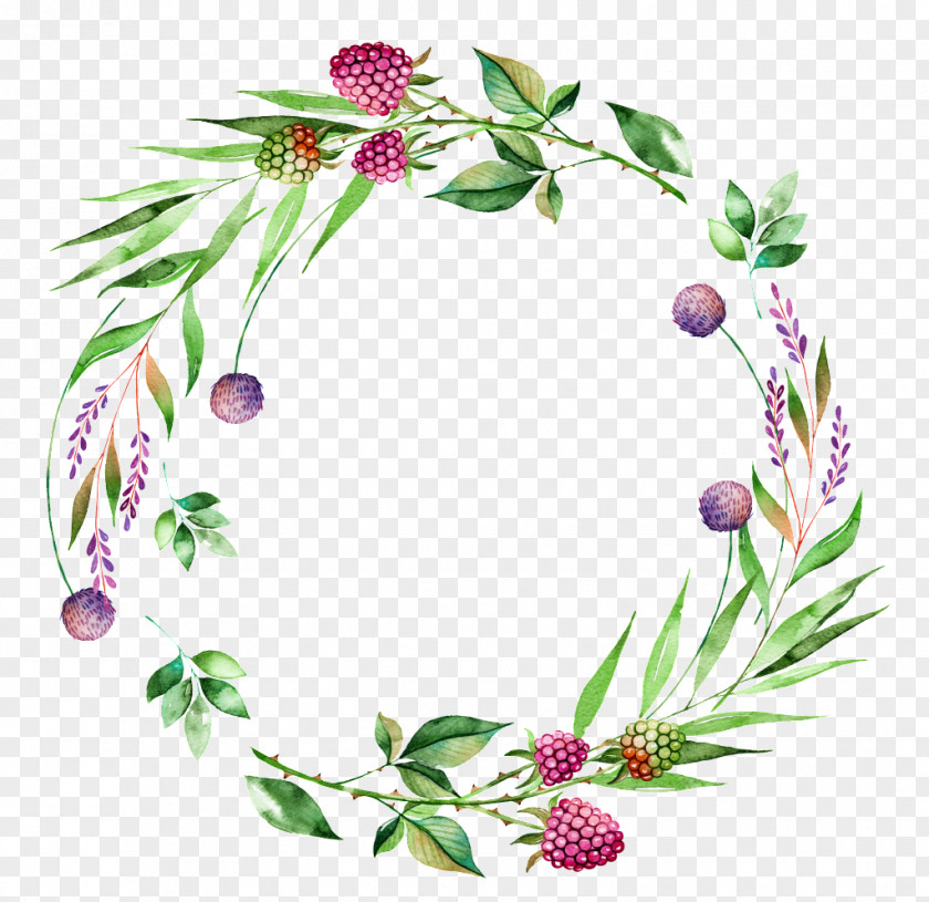 Floral Wreath Clip Art Image Crown PNG