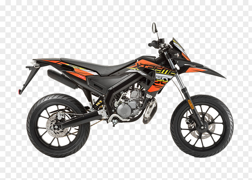 Motorcycle Derbi Senda DRD Pro X-Treme Moped PNG