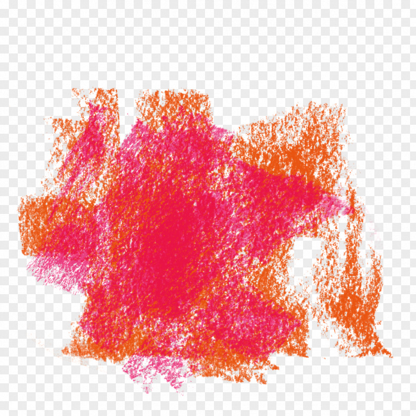 Powder Orange Chalk Texture Pattern Sidewalk Mapping Icon PNG