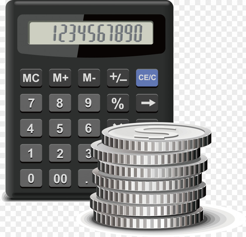 Vector Calculator Accounting Accountant Birmingham Water Works PNG