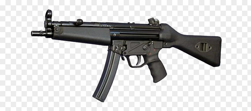 Weapon Heckler & Koch MP5 Submachine Gun Firearm PNG