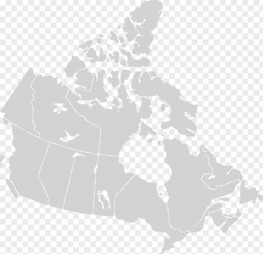 Canada Flag Of Map United States America PNG
